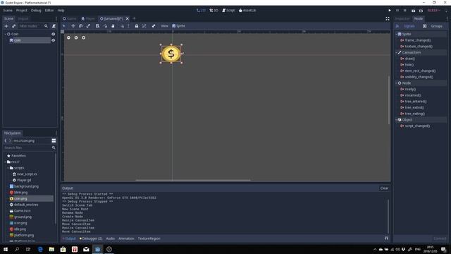 Godot 2D Platformer Tutorial Pt 4 - Jump and pickup смотреть онлайн
