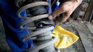 замена передней стойки ваз 2109+2115