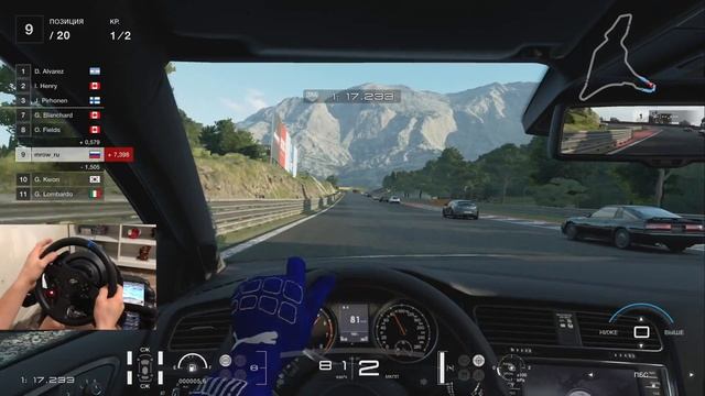 THRUSTMASTER T300 RS GT Edition, Анпакинг, Установка на кокпит, тест драйв в GT Sport смотреть онлайн