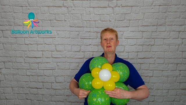 Balloon FLOWER Wall Tutorial смотреть онлайн