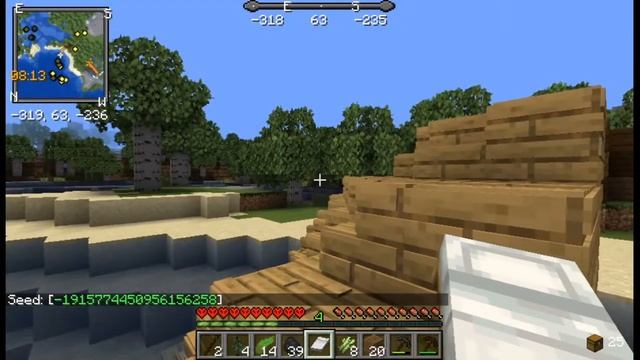 Double Shipwreck | Minecraft | 1.16.5 | Java Edition смотреть онлайн