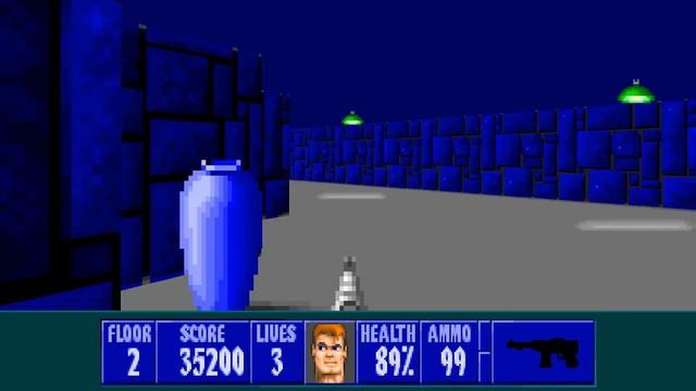 Wolfenstein 3D *Full game* Gameplay playthrough (no commentary) смотреть онлайн