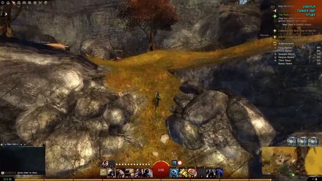 Guild Wars 2 Diessa Plateau Diving Goggles & Burntfur's Pool POI смотреть онлайн
