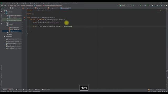 Expand able view in ANDROID STUDIO смотреть онлайн