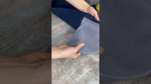 Как сделать карман с листочкой на молнии на трикотаже.Часть 2