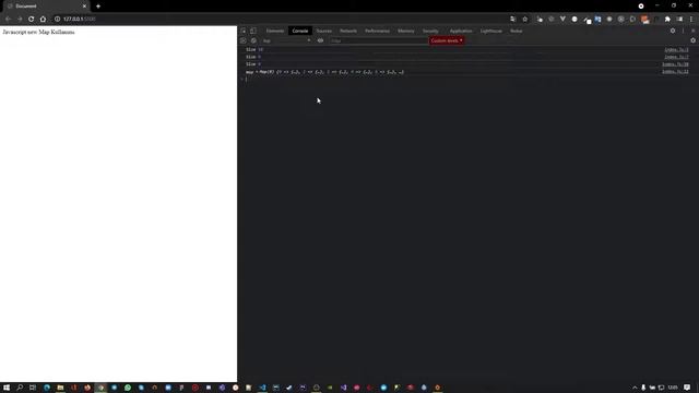 Temel Javascript Eğitim -16 (new Map) смотреть онлайн