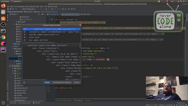 Part 5: Sulu CMS Symfony tutorial with Select Option fields and PhpStorm live templates variables смотреть онлайн