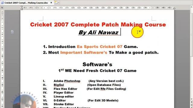 Introduction Ea Sports Cricket 07 Game Complete Course смотреть онлайн
