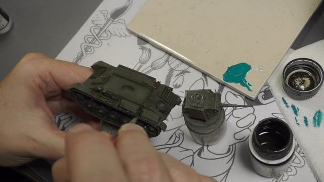 Painting Warlord Games Russian T-70 Tank смотреть онлайн