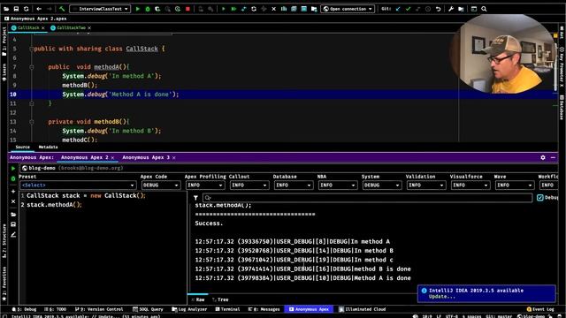 Salesforce Getting Started With Apex: Understanding the Call Stack смотреть онлайн
