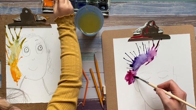Рисование для малышей! От 4 до 7ми лет смотреть онлайн