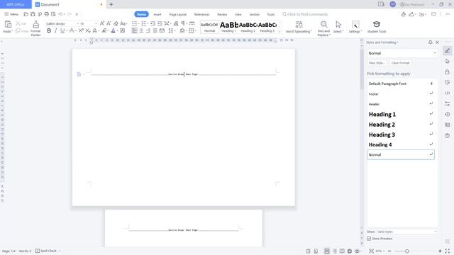 WPS Office Word How To Delete A Page