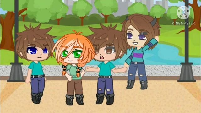 Стив и Херобрин 1 серия |Gacha Club| смотреть онлайн