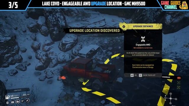 SnowRunner All Upgrade Locations Lake Covd Kola Peninsula смотреть онлайн