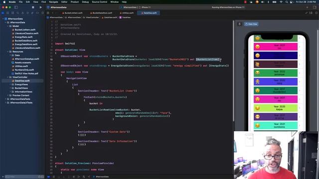 Linking a data store to a view смотреть онлайн