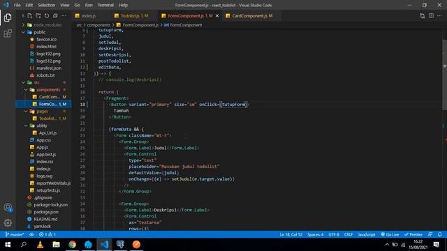 laravel react todolist - 10 React Update Data Todolist смотреть онлайн