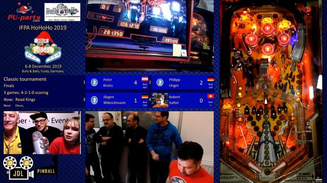 IFPA HoHoHo 2019 Classic Tournament Final - 7-Dec смотреть онлайн