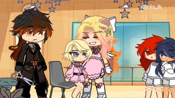 if Kaeya and Diluc were in the hated child series › genshin impact › gacha club › ? › enjoy