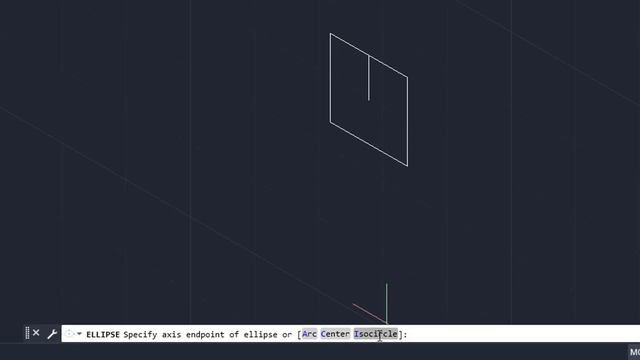 How To Draw A CYLINDER (Isometric 2D) - AutoCAD