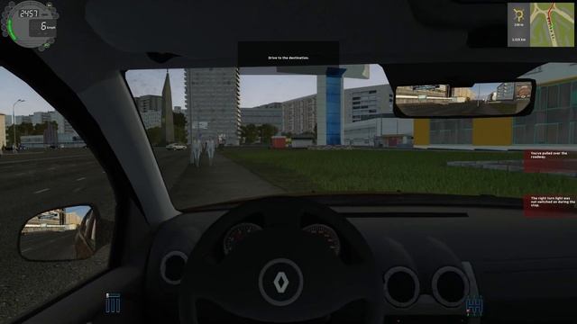 City Car Driving | Episode 15 |Carrying cargo with Dacia Duster смотреть онлайн