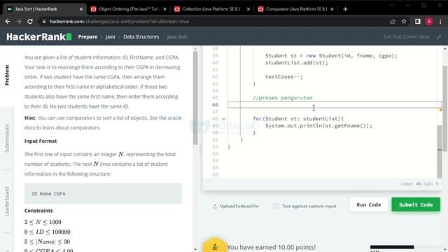 HR_Java39: Java Sort смотреть онлайн