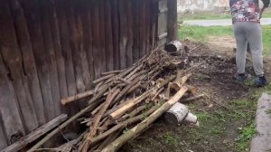 ПОМОГАЕМ АННЕ МИХАЙЛОВНЕ!!! ВЫВОЗИМ МУСОР!!!