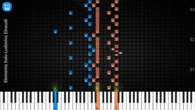 🎹Solo & Chord, Elements Solo, Ludovico Einaudi, Synthesia Piano смотреть онлайн