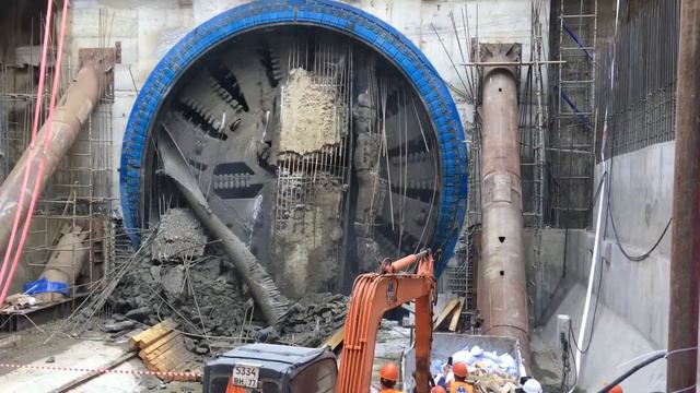 Выход «Крота». Москва. Метрострой 30.05.19. смотреть онлайн