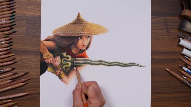 Drawing Raya and the Last Dragon [Drawing Hands] смотреть онлайн