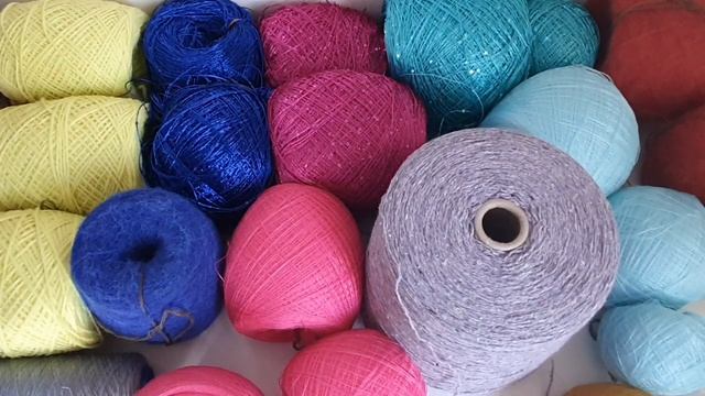 Итальянская пряжа вТурции/Где купить бобинную пряжу в Турции/ Распаковка посылки 4кг радости/Покупк