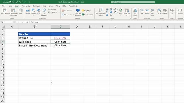 How to Create a Hyperlink in Excel (3 Most Common Types of Hyperlinks) смотреть онлайн