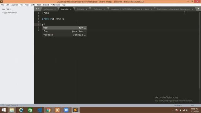 How to Insert data into database with PHP MySql in hindi | how to insert data in database using php смотреть онлайн