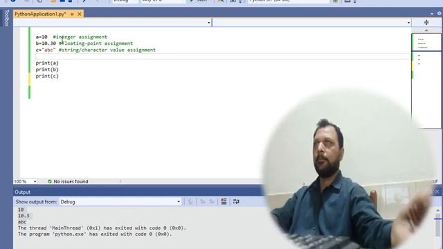 Variables Declaring & Float( ) | Python смотреть онлайн