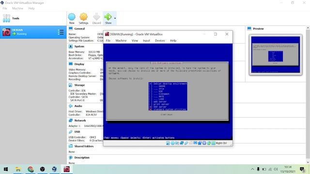 INSTAL LINUX DEBIAN - ORACLE VM VirtualBox смотреть онлайн