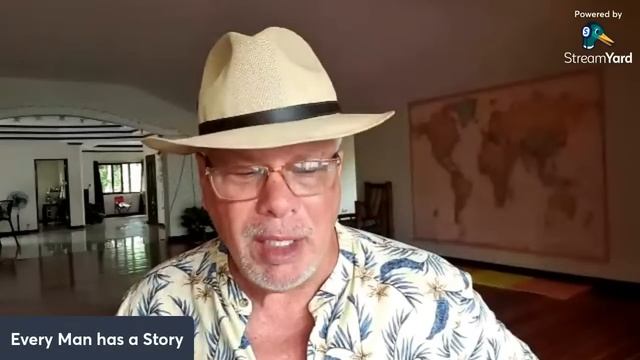 Livestream From The Philippines. Every Man Has A Story
