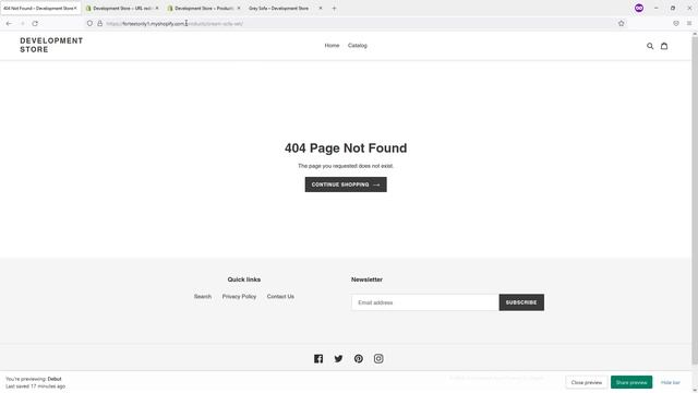 How To Redirect 404 Error Pages in Shopify смотреть онлайн