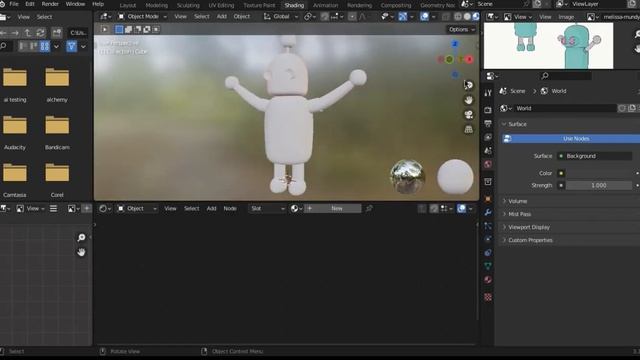 The FIRST MODELING LESSON you need on Blender | Shading Tutorial | Part 2 смотреть онлайн