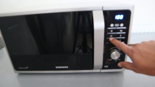 How to Operate Samsung MS23F301TAW Solo Microwave with Healthy Cooking !! смотреть онлайн