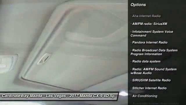 2017 Mazda CX-9 CardinaleWay Mazda - Las Vegas MH568 смотреть онлайн