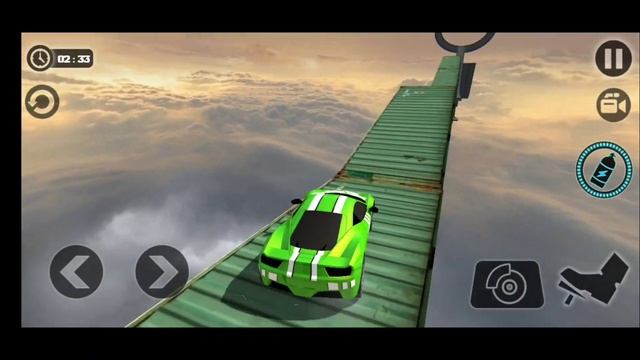 Impossible Stunt Car Tracks 3D New Unlock Car Android Gameplay #15 смотреть онлайн