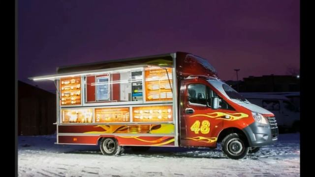 Горьковский автозавод показал новый рефрижератор и фудтрак. смотреть онлайн