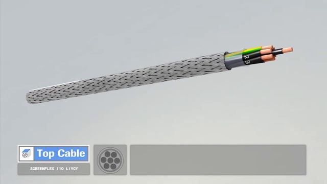 Конструкция кабеля SCREENFLEX 110 LiYCY смотреть онлайн