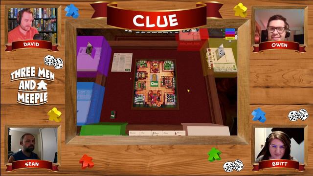 Three Men and a Meeple Played - Clue смотреть онлайн