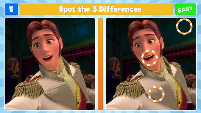 Spot the Differences Frozen смотреть онлайн