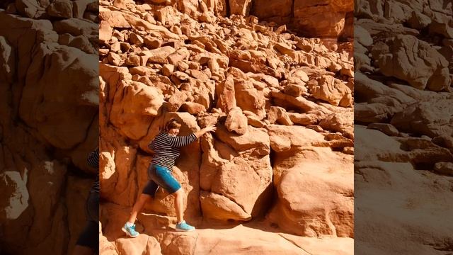 Цветной каньон в Египте смотреть онлайн