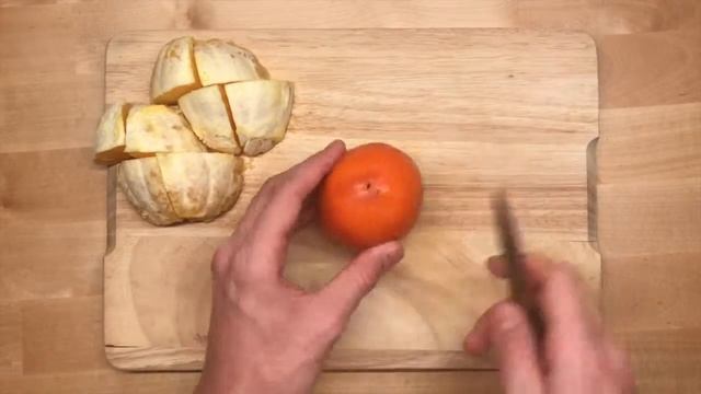 Смузи из хурмы c апельсином + самый быстрый способ почистить апельсин от Go Bro смотреть онлайн