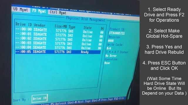 How to Replace Missing/Failed Hard Drive in Raid 10 without losing Data смотреть онлайн
