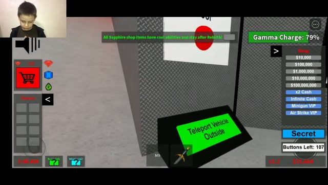 КРУТОЙ БОСС ЗОМБИ В ROBLOX. BLOOD MOON TYCOON. смотреть онлайн