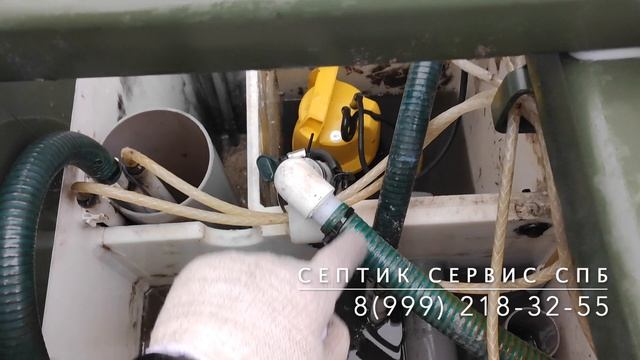 Затопило септик Топас 4 - ремонт автономной канализации - ремонт септика смотреть онлайн