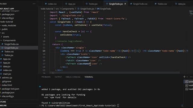 ToDo List App using React.js | Part-2 | Beginner's Project | React.js Project смотреть онлайн